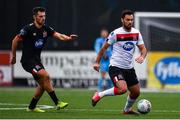 3 July 2020; Patrick Hoban, right, in action against Jordan Flores during a Dundalk training match at Oriel Park in Dundalk, Louth. Photo by Ben McShane/Sportsfile