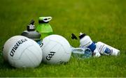 5 July 2020; Individual drink bottles are seen during the Senior Football Club Challenge match between Listry and Dromid Pearses at Listry GAA club in Listry, Kerry. GAA training and challenge matches continue to take place ahead of the official GAA restart of competitive matches from Friday 17 July in an effort to contain the spread of the coronavirus Covid-19 pandemic. Photo by Brendan Moran/Sportsfile