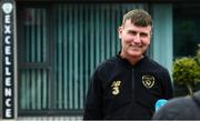 8 July 2020; Republic of Ireland manager Stephen Kenny during a press conference at FAI Headquarters in Abbotstown, Dublin. Photo by Stephen McCarthy/Sportsfile