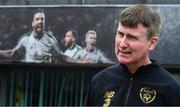 8 July 2020; Republic of Ireland manager Stephen Kenny during a press conference at FAI Headquarters in Abbotstown, Dublin. Photo by Stephen McCarthy/Sportsfile