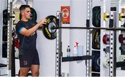 9 July 2020; James Hume during an Ulster Rugby squad training session at Kingspan Stadium in Belfast. Photo by Robyn McMurray for Ulster Rugby via Sportsfile