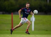 9 July 2020; Declan Monaghan of Clontarf during the Senior Football Club Challenge match between Fingallians and Clontarf at Lawless Memorial Park in Swords, Dublin. Photo by Stephen McCarthy/Sportsfile