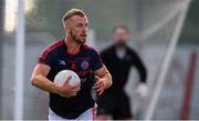 9 July 2020; Andy Foley of Clontarf during the Senior Football Club Challenge match between Fingallians and Clontarf at Lawless Memorial Park in Swords, Dublin. Photo by Stephen McCarthy/Sportsfile