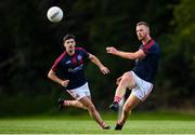 9 July 2020; Andy Foley of Clontarf during the Senior Football Club Challenge match between Fingallians and Clontarf at Lawless Memorial Park in Swords, Dublin. Photo by Stephen McCarthy/Sportsfile