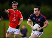 9 July 2020; Conor Doran of Clontarf during the Senior Football Club Challenge match between Fingallians and Clontarf at Lawless Memorial Park in Swords, Dublin. Photo by Stephen McCarthy/Sportsfile