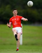 9 July 2020; Coman Brady of Fingallians during the Senior Football Club Challenge match between Fingallians and Clontarf at Lawless Memorial Park in Swords, Dublin. Photo by Stephen McCarthy/Sportsfile