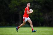 9 July 2020; Oisin Lynch of Fingallians during the Senior Football Club Challenge match between Fingallians and Clontarf at Lawless Memorial Park in Swords, Dublin. Photo by Stephen McCarthy/Sportsfile