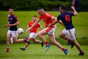 9 July 2020; Oisin Lynch of Fingallians during the Senior Football Club Challenge match between Fingallians and Clontarf at Lawless Memorial Park in Swords, Dublin. Photo by Stephen McCarthy/Sportsfile