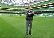 20 September 2010; Former Republic of Ireland manager Jack Charlton at the launch of an Airtricity campaign at the Aviva Stadium, Lansdowne Road in Dublin. Photo by David Maher/Sportsfile