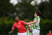 12 July 2020; Gbemi Arubi of Shelbourne during the U17 Club Friendly match between Shelbourne and Bray Wanderers at AUL Complex in Clonsaugh, Dublin. Photo by Stephen McCarthy/Sportsfile