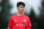 12 July 2020; Harrison McGrane of Shelbourne during the U17 Club Friendly match between Shelbourne and Bray Wanderers at AUL Complex in Clonsaugh, Dublin. Photo by Stephen McCarthy/Sportsfile