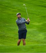 13 July 2020; Darren McHale plays a shot from the 5th fairway during the Flogas Irish Scratch Series at The K Club in Straffan, Kildare. Photo by Ramsey Cardy/Sportsfile