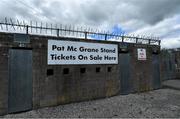 10 May 2020; A general view turnstiles outside St Tiernach's Park on the afternoon of the Ulster GAA Football Senior Championship Preliminary Round match between Monaghan and Cavan at St Tiernach's Park in Clones, Monaghan. This weekend, May 9 and 10, was due to be the first weekend of games in Ireland of the GAA All-Ireland Senior Championship, beginning with provincial matches, which have been postponed following directives from the Irish Government and the Department of Health in an effort to contain the spread of the Coronavirus (COVID-19). The GAA have stated that no inter-county games will take place before October 2020. Photo by Brendan Moran/Sportsfile