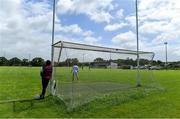 5 July 2020; An umpire looks on during the Senior Football Club Challenge match between Listry and Dromid Pearses at Listry GAA club in Listry, Kerry. GAA training and challenge matches continue to take place ahead of the official GAA restart of competitive matches from Friday 17 July in an effort to contain the spread of the coronavirus Covid-19 pandemic. Photo by Brendan Moran/Sportsfile