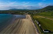 16 July 2020; An aerial view of Gallaras, the home ground of An Ghaeltacht GAA Club in Murreagh, Kerry. Photo by Ramsey Cardy/Sportsfile