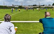 19 July 2020; Spectators watch on during the Leinster Senior League Senior Sunday Division match between Bluebell United and Ballymun United at Capco Park in Bluebell, Dublin.  Photo by Sam Barnes/Sportsfile