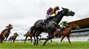 19 July 2020; Sonaiyla, centre, with Billy Lee up, on their way to winning the Manguard Plus Summer Fillies Handicap at The Curragh Racecourse in Kildare. Racing remains behind closed doors to the public under guidelines of the Irish Government in an effort to contain the spread of the Coronavirus (COVID-19) pandemic. Photo by Seb Daly/Sportsfile