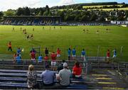 19 July 2020; A general view during the Wicklow County Senior Football Championship Round 1 match between Rathnew and Bray at Joule Park in Aughrim, Wicklow. Competitive GAA matches have been approved to return following the guidelines of Phase 3 of the Irish Government’s Roadmap for Reopening of Society and Business and protocols set down by the GAA governing authorities. With games having been suspended since March, competitive games can take place with updated protocols including a limit of 200 individuals at any one outdoor event, including players, officials and a limited number of spectators, with social distancing, hand sanitisation and face masks being worn by those in attendance among other measures in an effort to contain the spread of the Coronavirus (COVID-19) pandemic. Photo by David Fitzgerald/Sportsfile