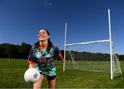 21 July 2020; Dublin footballer Sinéad Goldrick at the Kellogg’s GAA Cúl Camp in St Brendan’s GAA Club, Dublin. The camp was attended by Siún Brophy, the 1 millionth child to register for the the Kellogg's GAA Cúl Camps since the beginning of the Kellogg sponsorship in 2012. The stars of the future also celebrated the start of the 2020 GAA Cúl Camps which began today across the country. Photo by Stephen McCarthy/Sportsfile