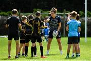 20 July 2020; Coach Larissa Muldoon with participants during the Bank of Ireland Leinster Rugby Summer Camp at Westmanstown RFC in Clonsilla, Dublin. Photo by Seb Daly/Sportsfile