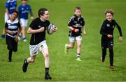 21 July 2020; 11 year old Brian Mulvihill during the Bank of Ireland Leinster Rugby Summer Camp at Longford RFC in Lisbrack, Longford. Photo by Ramsey Cardy/Sportsfile