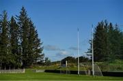 18 July 2020; A general view of Pairc Naomh Feichin in Cong, Mayo, prior to the Michael Walsh Secondary Senior Football League Group 4 Round 1 match between The Neale and Castlebar Mitchels. Competitive GAA matches have been approved to return following the guidelines of Phase 3 of the Irish Government’s Roadmap for Reopening of Society and Business and protocols set down by the GAA governing authorities. With games having been suspended since March, competitive games can take place with updated protocols including a limit of 200 individuals at any one outdoor event, including players, officials and a limited number of spectators, with social distancing, hand sanitisation and face masks being worn by those in attendance among other measures in an effort to contain the spread of the Coronavirus (COVID-19) pandemic. Photo by Brendan Moran/Sportsfile