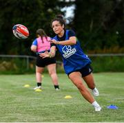 22 July 2020; Larissa Muldoon during Railway Union Womens Rugby squad training at Railway Union in Sandymount, Dublin. Following the completion of the Non-Contact Rugby Stage last week, the Contact Rugby Stage of the IRFU’s Return to Rugby Guidelines commence this week. At Park Avenue, Sandymount the Railway Union RFC women's squad trained as the club continue their preparations for the Competition Rugby Stage, which is the final stage of the guidelines and when competitive games will begin again. Photo by Ramsey Cardy/Sportsfile