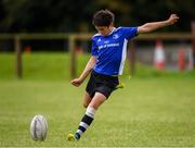 23 July 2020; Tom Walsh, age 12, during the Bank of Ireland Leinster Rugby Summer Camp at Kilkenny Rugby Club in Foulkstown, Kilkenny. Photo by Matt Browne/Sportsfile