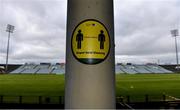 23 July 2020; A general view signage at the LIT Gaelic Grounds ahead of the Limerick County Senior Hurling Championship Round 1 match between Patrickswell and Adare at LIT Gaelic Grounds in Limerick. Competitive GAA matches have been approved to return following the guidelines of Phase 3 of the Irish Government’s Roadmap for Reopening of Society and Business and protocols set down by the GAA governing authorities. With games having been suspended since March, competitive games can take place with updated protocols including a limit of 200 individuals at any one outdoor event, including players, officials and a limited number of spectators, with social distancing, hand sanitisation and face masks being worn by those in attendance among other measures in an effort to contain the spread of the Coronavirus (COVID-19). Photo by Sam Barnes/Sportsfile