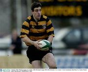 3 January 2004; Maurice Logue, Co. Carlow. AIB All Ireland League 2003-2004, Division 1, Co. Carlow v Cork Constitution, Oak Park, Co. Carlow. Picture credit; Matt Browne / SPORTSFILE *EDI*