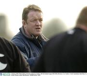 3 January 2004; Mick Galwey, Forwards coach, Co. Carlow. AIB All Ireland League 2003-2004, Division 1, Co. Carlow v Cork Constitution, Oak Park, Co. Carlow. Picture credit; Matt Browne / SPORTSFILE *EDI*