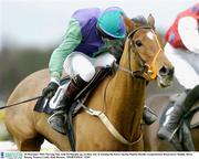 26 December 2003; Piercing Sun, with Pa Murphy up, on their way to winning the Kerry Spring Maiden Hurdle, Leopardstown Racecourse, Dublin. Horse Racing. Picture Credit; Matt Browne / SPORTSFILE *EDI*