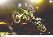 8 January 2004; Ross Browne in action during the International Supercross practice, Point Depot, Dublin. Picture credit; Pat Murphy / SPORTSFILE *EDI*
