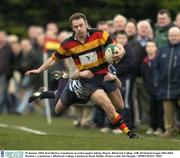 10 January 2004; Karl Becker, Lansdowne, in action against Johnny Hearty, Blackrock College. AIB All-Ireland League 2003-2004, Division 1, Lansdowne v Blackrock College, Lansdowne Road, Dublin. Picture credit; Pat Murphy / SPORTSFILE *EDI*