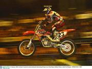 10 January 2004; Gordon Crockard in action during the International Supercross, Point Depot, Dublin. Picture credit; Pat Murphy / SPORTSFILE *EDI*