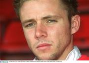 28 August 2003; Gary McPhee, St. Patrick's Athletic, Richmond Park, Inchicore, Dublin. Picture credit; Damien Eagers / SPORTSFILE