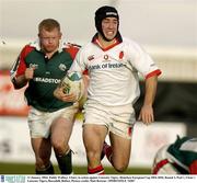 11 January 2004; Paddy Wallace, Ulster, in action against Leicester Tigers. Heineken European Cup 2003-2004, Round 3, Pool 1, Ulster v Leicester Tigers, Ravenhill, Belfast. Picture credit; Matt Browne / SPORTSFILE *EDI*