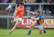 30 June 2013; Jamie Clarke, Armagh, in action against Rory Finn, Wicklow. GAA Football All-Ireland Senior Championship, Round 1, Armagh v Wicklow, Athletic Grounds, Armagh. Picture credit: Brendan Moran / SPORTSFILE