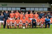 30 June 2013; The Armagh squad. GAA Football All-Ireland Senior Championship, Round 1, Armagh v Wicklow, Athletic Grounds, Armagh. Picture credit: Brendan Moran / SPORTSFILE