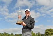 30 June 2013; Paul Casey, England, with the Irish Open Trophy after the Irish Open Golf Championship 2013. Carton House, Maynooth, Co. Kildare. Picture credit: Matt Browne / SPORTSFILE