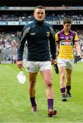 30 June 2013; Lee Chin, Wexford leaves the field after the game. Leinster GAA Football Senior Championship, Semi-Final, Meath v Wexford, Croke Park, Dublin. Picture credit: David Maher / SPORTSFILE