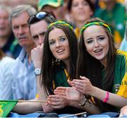 30 June 2013; Meath supporters during the game. Leinster GAA Football Senior Championship, Semi-Final, Meath v Wexford, Croke Park, Dublin. Picture credit: David Maher / SPORTSFILE