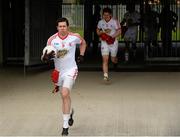 29 June 2013; Sean Cavanagh, Tyrone, runs out onto the pitch for the start of the game. GAA Football All-Ireland Senior Championship, Round 1, Offaly v Tyrone, O'Connor Park, Tullamore, Co. Offaly. Picture credit: David Maher / SPORTSFILE