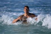 1 July 2013; Israel Folau, Australia, during a recovery session ahead of their 3rd Test against the British & Irish Lions on Saturday. British & Irish Lions Tour 2013, Australia Recovery Session. Coogee Beach, Sydney, Australia. Picture credit: Stephen McCarthy / SPORTSFILE