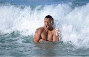 1 July 2013; Kurtley Beale, Australia, during a recovery session ahead of their 3rd Test against the British & Irish Lions on Saturday. British & Irish Lions Tour 2013, Australia Recovery Session. Coogee Beach, Sydney, Australia. Picture credit: Stephen McCarthy / SPORTSFILE