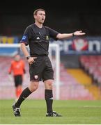 1 July 2013; Referee Paul McLaughlin. EA Sports Cup Quarter-Final, Bohemians v Derry City, Dalymount Park, Dublin. Picture credit: Tomas Greally / SPORTSFILE