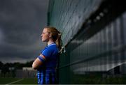 24 July 2020; Ahead of 2020 season kicking off, the Women's National League confirmed Barretstown as its first ever charity partner. With captains from the nine clubs represented at a photocall, the Irish charity which caters for children with serious illness will be officially endorsed by the League for the upcoming campaign. Athlone Town captain Paula Doran in attendance during the announement at FAI Headquarters in Abbotstown, Dublin. Photo by Stephen McCarthy/Sportsfile