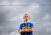 24 July 2020; Ahead of 2020 season kicking off, the Women's National League confirmed Barretstown as its first ever charity partner. With captains from the nine clubs represented at a photocall, the Irish charity which caters for children with serious illness will be officially endorsed by the League for the upcoming campaign. Athlone Town captain Paula Doran in attendance during the announement at FAI Headquarters in Abbotstown, Dublin. Photo by Stephen McCarthy/Sportsfile