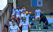 24 July 2020; Na Piarsaigh players make their way to the pitch for the warm-up after togging out in the stand before the Limerick County Senior Hurling Championship Round 1 match between Kilmallock and Na Piarsaigh at LIT Gaelic Grounds in Limerick. GAA matches continue to take place in front of a limited number of people in an effort to contain the spread of the coronavirus (Covid-19) pandemic. Photo by Piaras Ó Mídheach/Sportsfile