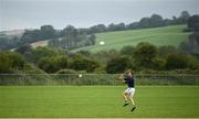 24 July 2020; Eoin Delaney of Valley Rovers warms up prior to the Cork County Premier Senior Football Championship Group C Round 1 match between Valley Rovers and Nemo Rangers at Cloughduv GAA grounds in Cloughduv, Cork. GAA matches continue to take place in front of a limited number of people in an effort to contain the spread of the coronavirus (Covid-19) pandemic. Photo by David Fitzgerald/Sportsfile